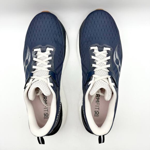 Saucony Mens Triumph 22 Running Sneakers US 10 M EU 44 Blue White Athletic NIB - Picture 10 of 12